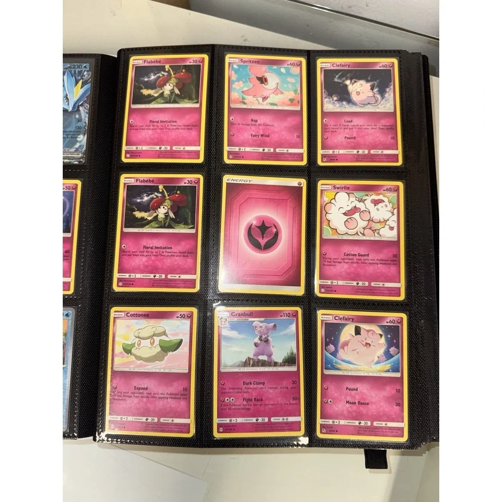 Pokemon Binder Collection Full arts, promos, cosmos ALL NM 144 Cards Eevee lover